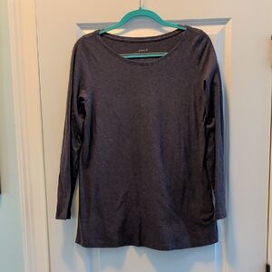 J. Jill Women's Purple Long Sleeve Top